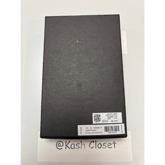 Michael Kors mens belt set 4 in 1 reversible MK signature gift box admiral blue - Picture 7 of 7